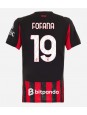 Ženski Nogometna dresi replika AC Milan Youssouf Fofana #19 Domači 2025-26 Kratek rokav